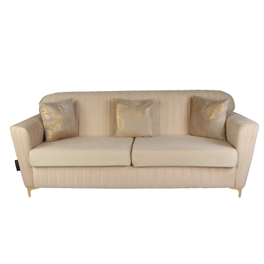 Primrose Augusta 3 Seater Sofa Set - Beige